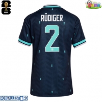 Tyskland Antonio Rudiger #2 Bortedrakt Dame VM 2026 Kortermet